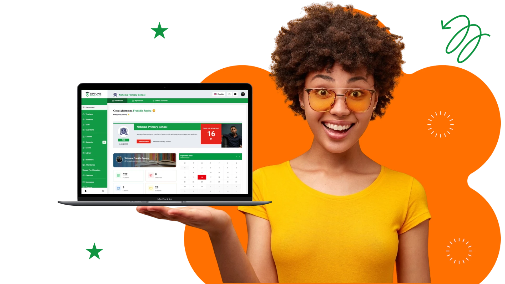 Tiptons Analytics dashboard